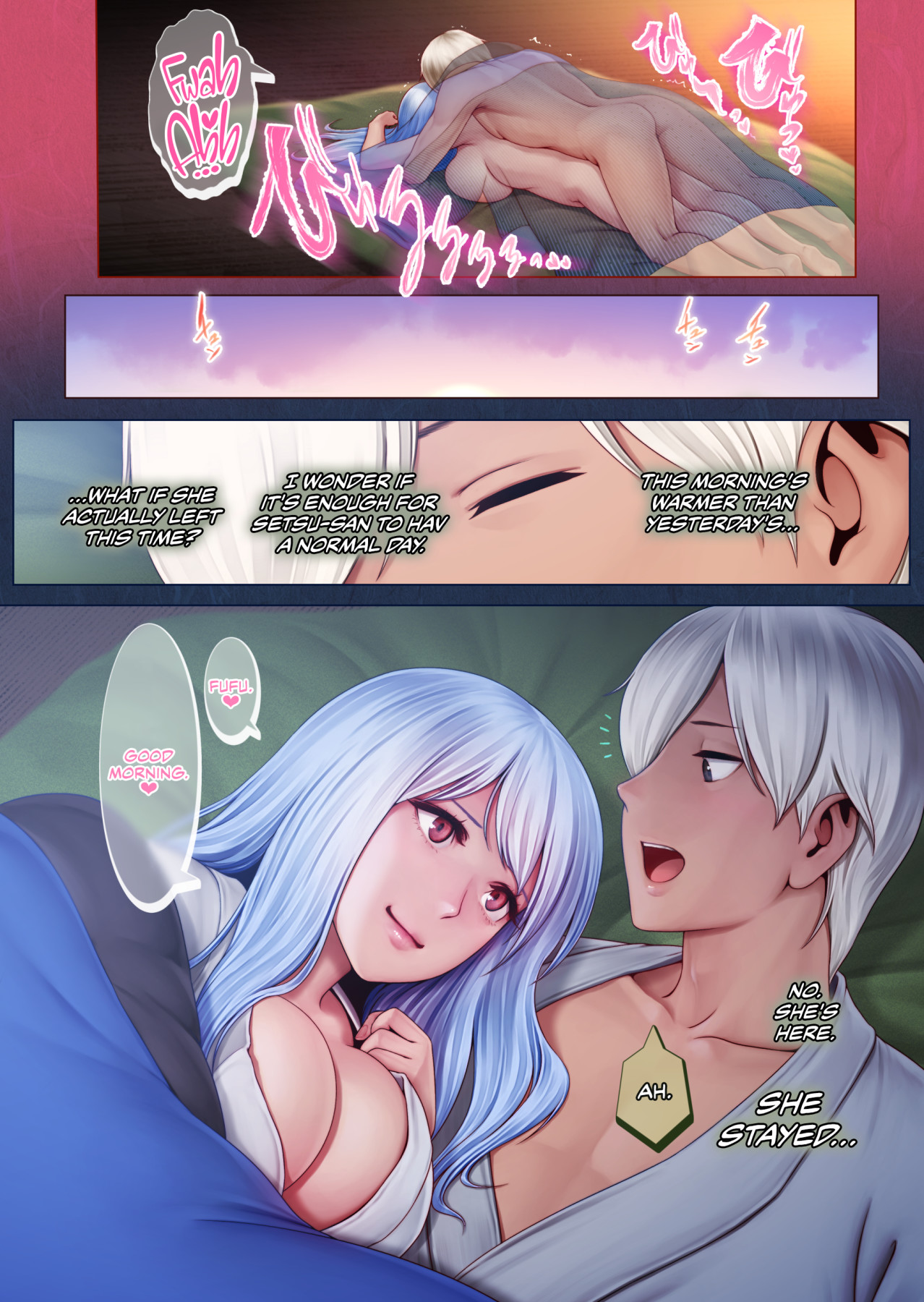 Hentai Manga Comic-Setsu, the Yuki-onna of the Night ~Warm Her Up Lest She Freeze~-Read-25